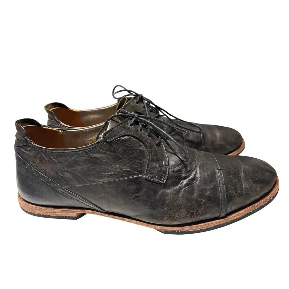 Timberland Boot Company Wodehouse Cap Toe Oxfords, black leather, men’s size 11